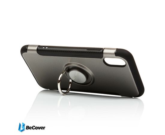 Чехол для моб. телефона BeCover Magnetic Ring Stand Apple iPhone X/XS Grey (701783) (701783), изображение 3