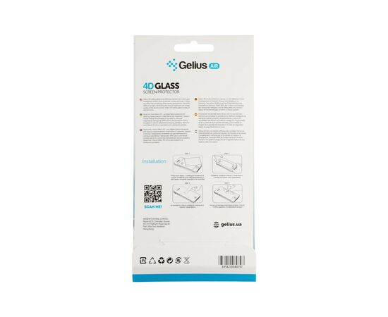Скло захисне Gelius Pro 4D for Xiaomi Mi9 Lite Black (00000079323), зображення 3 Скло захисне Gelius Pro 4D for Xiaomi Mi9 Lite Black (00000079323), зображення 3