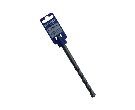 Бур Зеніт "ПРОФІ" SDS-Plus 12х160 мм, спіраль 4S (20012160)