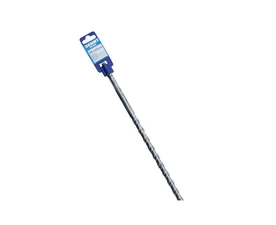 Бур Зеніт "ПРОФІ" SDS-Plus 14x800 мм, спираль 4S (20014800), изображение 3 Бур Зеніт "ПРОФІ" SDS-Plus 14x800 мм, спираль 4S (20014800), изображение 3