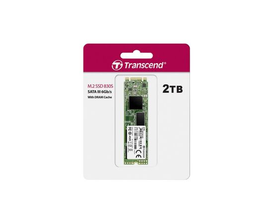 Накопитель SSD M.2 2280 2TB Transcend (TS2TMTS830S), изображение 2 Накопитель SSD M.2 2280 2TB Transcend (TS2TMTS830S), изображение 2
