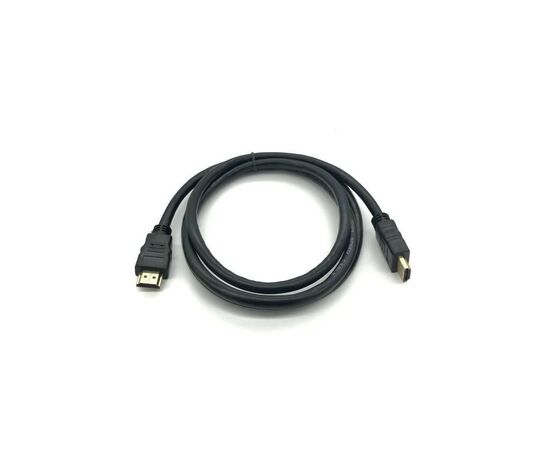 Кабель мультимедийный HDMI to HDMI 0.8m v1.4, OD-7.5mm Merlion (YT-HDMI(M)/(M)HS-0.8m)