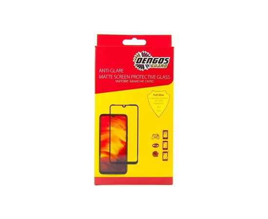 Скло захисне Dengos Full Glue Matte Samsung Galaxy A51 (TGFG-MATT-18) (TGFG-MATT-18)