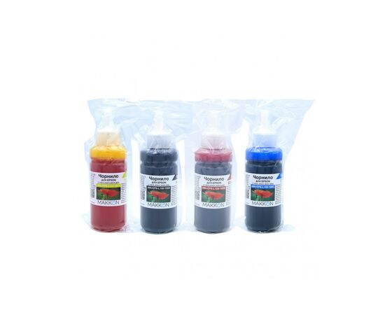 Чернила Makkon для Epson L100/L200/L300, 4*100мл (KIT-EPS-L100-100)