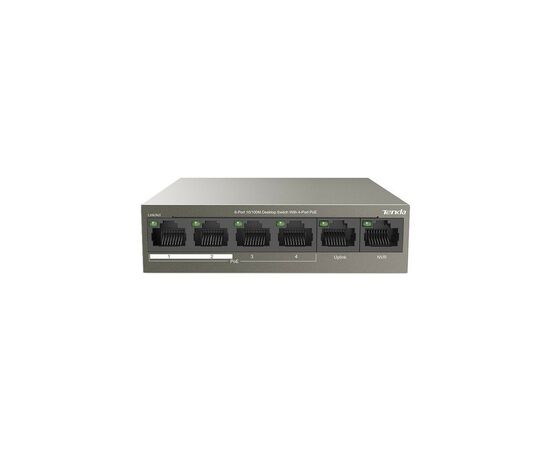 Коммутатор сетевой Tenda TEF1106P-4-63W, изображение 2 Коммутатор сетевой Tenda TEF1106P-4-63W, изображение 2