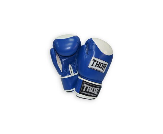 Боксерские перчатки Thor Competition 14oz Blue/White (500/02(Leath) BLU/WHITE 14 oz.)