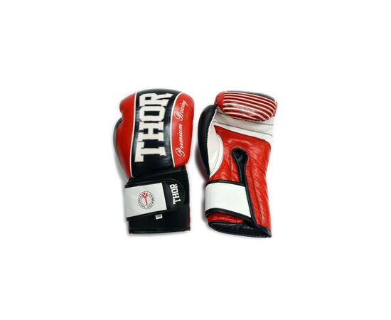 Боксерские перчатки Thor Thunder 16oz Red (529/13(PU) RED 16 oz.), изображение 2 Боксерские перчатки Thor Thunder 16oz Red (529/13(PU) RED 16 oz.), изображение 2