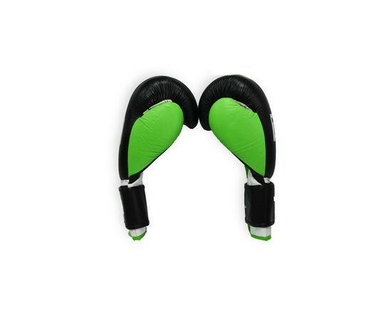 Боксерские перчатки Thor Typhoon 12oz Black/Green/White (8027/01(Leather) B/GR/W 12 oz.), изображение 2 Боксерские перчатки Thor Typhoon 12oz Black/Green/White (8027/01(Leather) B/GR/W 12 oz.), изображение 2