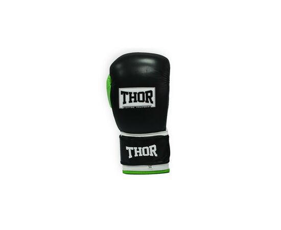 Боксерские перчатки Thor Typhoon 12oz Black/Green/White (8027/01(Leather) B/GR/W 12 oz.), изображение 3 Боксерские перчатки Thor Typhoon 12oz Black/Green/White (8027/01(Leather) B/GR/W 12 oz.), изображение 3