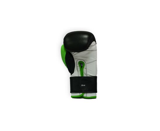 Боксерские перчатки Thor Typhoon 12oz Black/Green/White (8027/01(Leather) B/GR/W 12 oz.), изображение 4 Боксерские перчатки Thor Typhoon 12oz Black/Green/White (8027/01(Leather) B/GR/W 12 oz.), изображение 4
