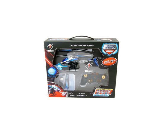 Радиоуправляемая игрушка WL Toys Вертолет с 3-х канальным и/к, гироскопом и водяной пушкой (WL-V319b), изображение 3 Радиоуправляемая игрушка WL Toys Вертолет с 3-х канальным и/к, гироскопом и водяной пушкой (WL-V319b), изображение 3
