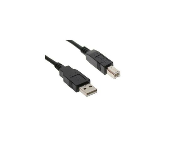Кабель для принтера USB 2.0 AM/BM 1.8m Digitus (AK-300102-018-S)