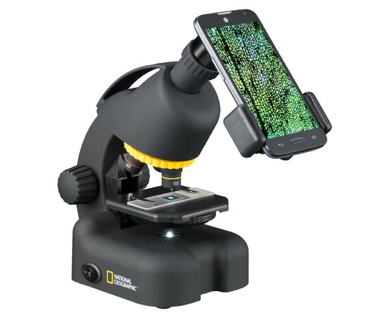 Мікроскоп National Geographic 40x-640x з адаптером для смартфона (922416)