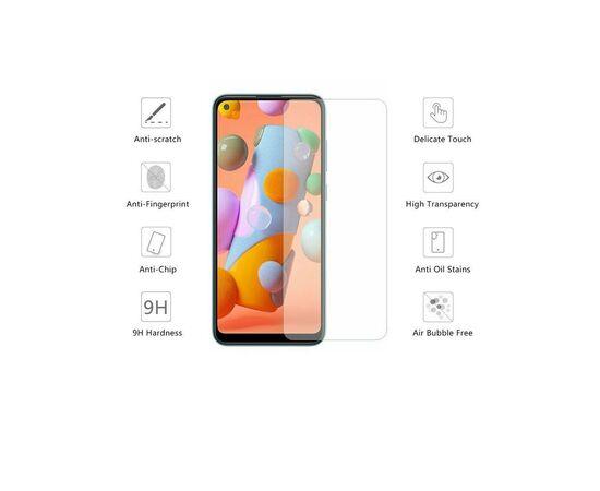Скло захисне Drobak Samsung A11 (121278) (121278), зображення 2 Скло захисне Drobak Samsung A11 (121278) (121278), зображення 2