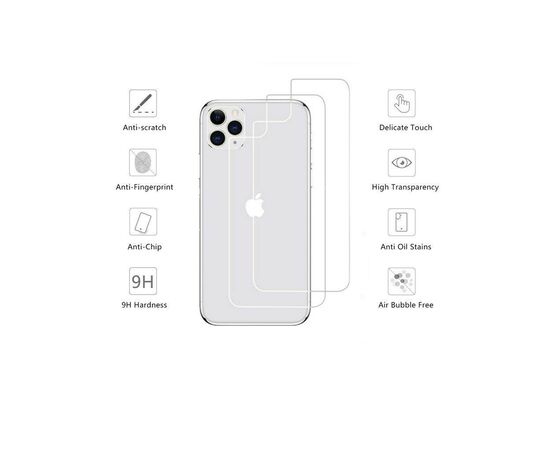 Стекло защитное Drobak back panel iPhone 11 Pro (121232) (121232), изображение 2
