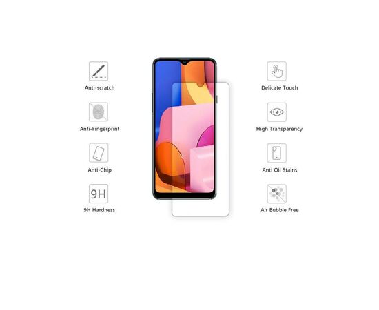 Стекло защитное Drobak Samsung Galaxy A01 (454532) (454532), изображение 2 Стекло защитное Drobak Samsung Galaxy A01 (454532) (454532), изображение 2