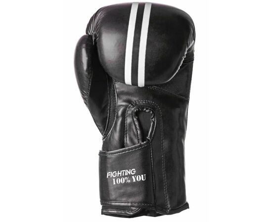 Боксерские перчатки PowerPlay 3016 10oz Black/White (PP_3016_10oz_Black/White), изображение 2