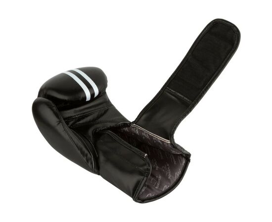 Боксерские перчатки PowerPlay 3016 10oz Black/White (PP_3016_10oz_Black/White), изображение 3