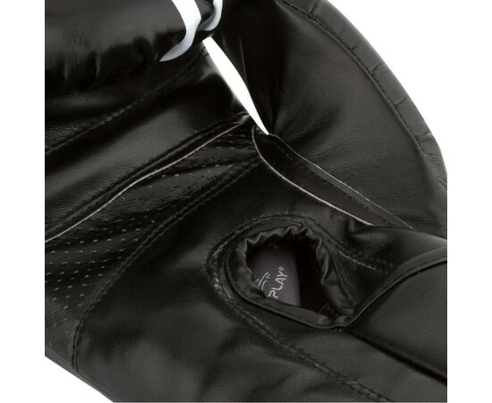 Боксерские перчатки PowerPlay 3016 12oz Black/White (PP_3016_12oz_Black/White), изображение 4