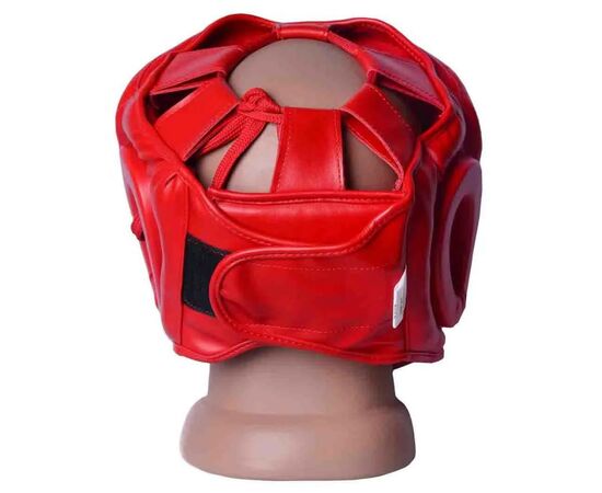 Боксерский шлем PowerPlay 3043 M Red (PP_3043_M_Red), изображение 5 Боксерский шлем PowerPlay 3043 M Red (PP_3043_M_Red), изображение 5
