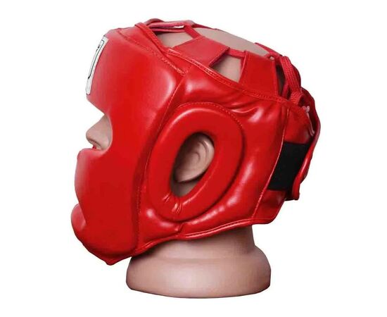 Боксерский шлем PowerPlay 3043 S Red (PP_3043_S_Red), изображение 4 Боксерский шлем PowerPlay 3043 S Red (PP_3043_S_Red), изображение 4