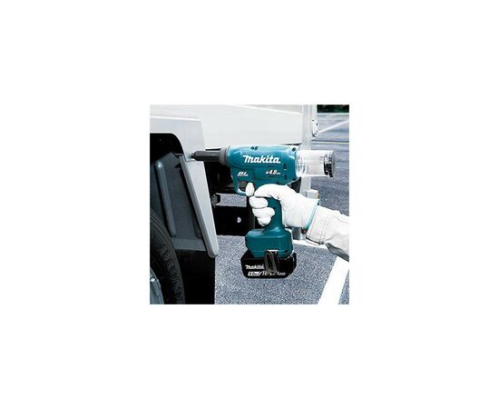 Заклепочник Makita DRV150Z (без АКБ и ЗУ) (DRV150Z), изображение 4 Заклепочник Makita DRV150Z (без АКБ и ЗУ) (DRV150Z), изображение 4