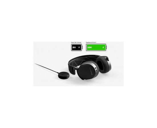 Наушники SteelSeries Arctis 9 Wireless Black (61484), изображение 6 Наушники SteelSeries Arctis 9 Wireless Black (61484), изображение 6