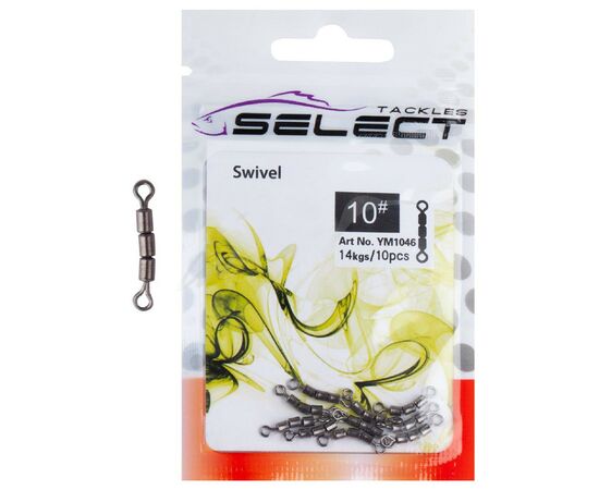 Вертлюг Select YM1046 потрійний size 5 10шт/уп (1870.24.93)