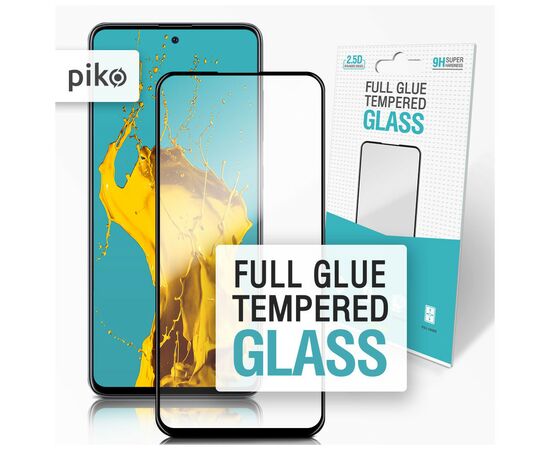 Стекло защитное Piko Full Glue Samsung A51 (1283126496950)