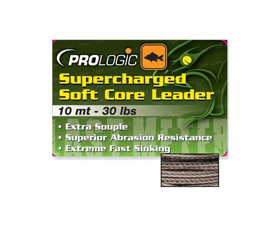 Поводковый материал Prologic Supercharged Soft Core Leader 5m 50lbs Camo Silt (1846.02.04)
