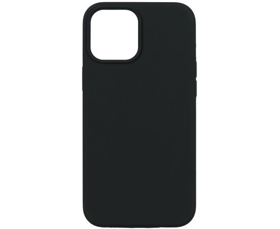 Чехол для моб. телефона 2E Apple iPhone 12 Pro Max (6.7"), Liquid Silicone, Black (2E-IPH-12PRM-OCLS-BK)