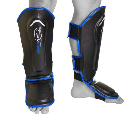 Защита голени и стопы PowerPlay 3052 M Black/Blue (PP_3052_M_Black_Blue), изображение 3