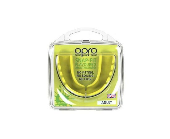 Капа Opro Snap-Fit Lemon Yellow Flavoured (art_002139007), изображение 2 Капа Opro Snap-Fit Lemon Yellow Flavoured (art_002139007), изображение 2