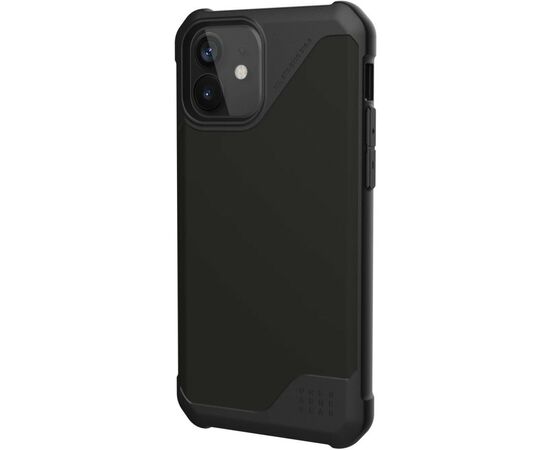 Чохол до моб. телефона Uag iPhone 12 / 12 Pro Metropolis LT, Leather Black (11235O118340), зображення 3 Чохол до моб. телефона Uag iPhone 12 / 12 Pro Metropolis LT, Leather Black (11235O118340), зображення 3