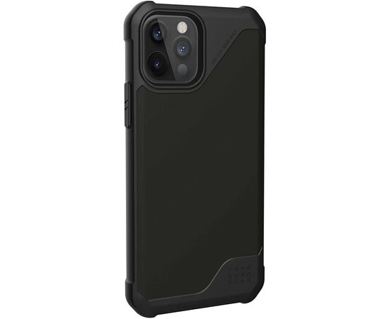 Чохол до моб. телефона Uag iPhone 12 / 12 Pro Metropolis LT, Leather Black (11235O118340), зображення 4 Чохол до моб. телефона Uag iPhone 12 / 12 Pro Metropolis LT, Leather Black (11235O118340), зображення 4