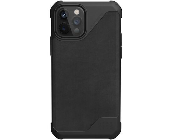 Чехол для моб. телефона Uag iPhone 12 / 12 Pro Metropolis LT, Leather Black (11235O118340)