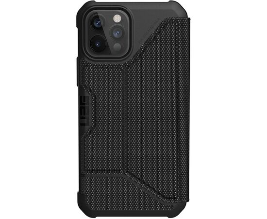 Чехол для моб. телефона Uag iPhone 12 / 12 Pro Metropolis, FIBR Black (112356113940)