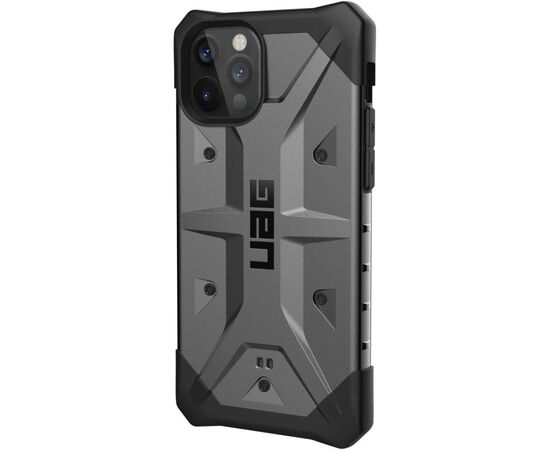 Чохол до моб. телефона Uag iPhone 12 / 12 Pro Pathfinder, Silver (112357113333), зображення 3 Чохол до моб. телефона Uag iPhone 12 / 12 Pro Pathfinder, Silver (112357113333), зображення 3