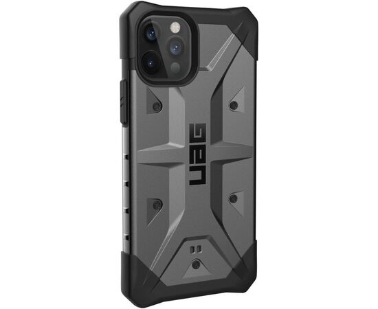 Чохол до моб. телефона Uag iPhone 12 / 12 Pro Pathfinder, Silver (112357113333), зображення 4 Чохол до моб. телефона Uag iPhone 12 / 12 Pro Pathfinder, Silver (112357113333), зображення 4