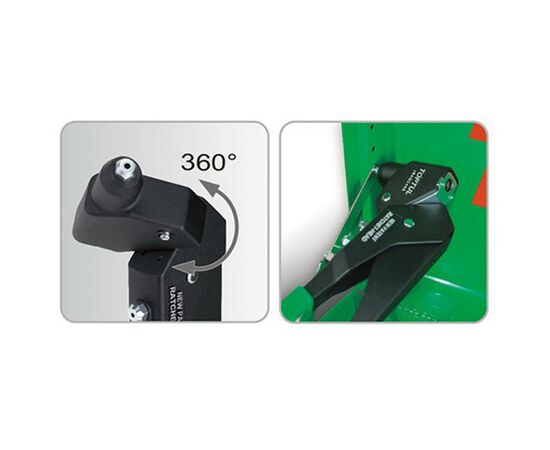 Заклепочник Toptul поворотный Pro-Series 2,4-4,8 (JBAG2450), изображение 2