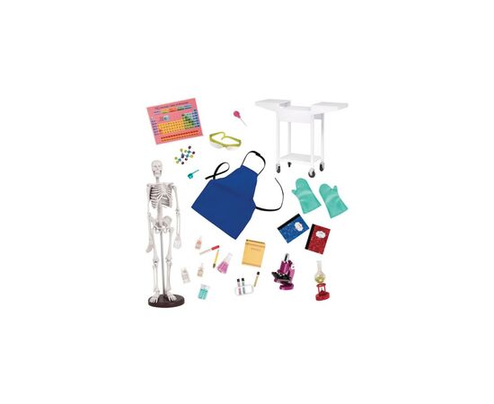 Игровой набор Our Generation набор аксессуаров Школьный научный набор (BD37431D), изображение 2