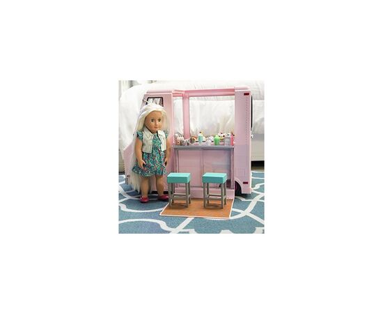 Игровой набор Our Generation Фургон с мороженым розовый (BD37363Z), изображение 6 Игровой набор Our Generation Фургон с мороженым розовый (BD37363Z), изображение 6