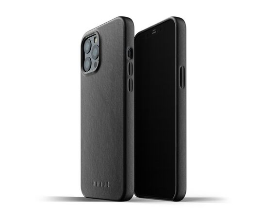 Чехол для моб. телефона Mujjo iPhone 12 Pro Max Full Leather, Black (MUJJO-CL-009-BK), изображение 2 Чехол для моб. телефона Mujjo iPhone 12 Pro Max Full Leather, Black (MUJJO-CL-009-BK), изображение 2