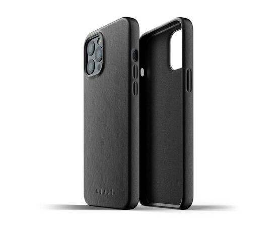 Чохол до моб. телефона Mujjo iPhone 12 Pro Max Full Leather, Black (MUJJO-CL-009-BK)