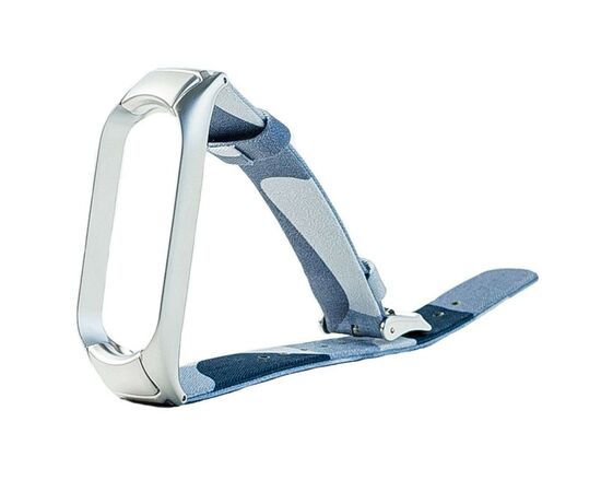 Ремешок для фитнес браслета XoKo Ремінець ХоКо Сamo Premium Band для Xiaomi Mi band 5 Blue (XK-M5-CMBl), изображение 5 Ремешок для фитнес браслета XoKo Ремінець ХоКо Сamo Premium Band для Xiaomi Mi band 5 Blue (XK-M5-CMBl), изображение 5