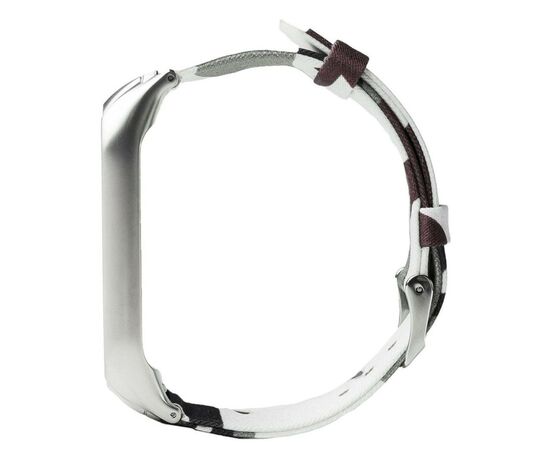 Ремешок для фитнес браслета XoKo Ремінець ХоКо Сamo Premium Band для Xiaomi Mi band 5 White (XK-M5-CMWT), изображение 2 Ремешок для фитнес браслета XoKo Ремінець ХоКо Сamo Premium Band для Xiaomi Mi band 5 White (XK-M5-CMWT), изображение 2