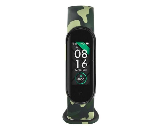Ремешок для фитнес браслета XoKo Силіконовий ремінець XoKo для Xiaomi Mi Smart Band 5 Khaki G (XK-SL5-KGRN), изображение 4 Ремешок для фитнес браслета XoKo Силіконовий ремінець XoKo для Xiaomi Mi Smart Band 5 Khaki G (XK-SL5-KGRN), изображение 4