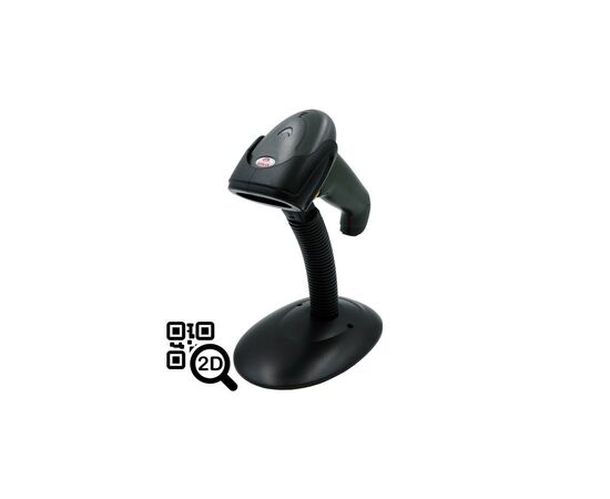Сканер штрих-кода Sunlux XL-3200A 2D USB V2 с подставкой (18542)