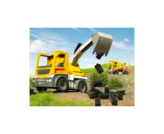 Конструктор Fischertechnik JUNIOR Easy Starter Грузовики (FT-554194), изображение 2 Конструктор Fischertechnik JUNIOR Easy Starter Грузовики (FT-554194), изображение 2