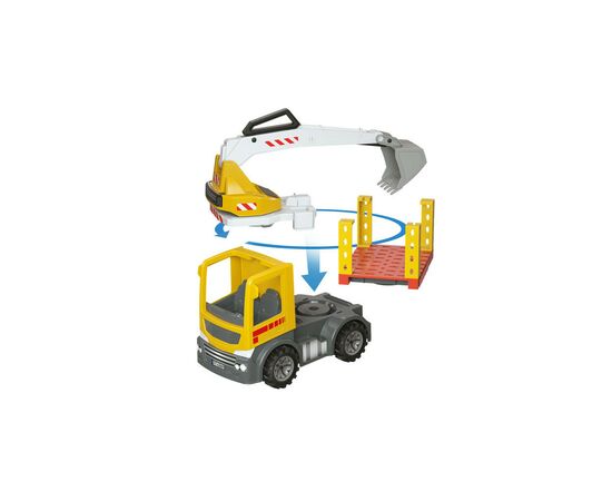 Конструктор Fischertechnik JUNIOR Easy Starter Грузовики (FT-554194), изображение 5 Конструктор Fischertechnik JUNIOR Easy Starter Грузовики (FT-554194), изображение 5